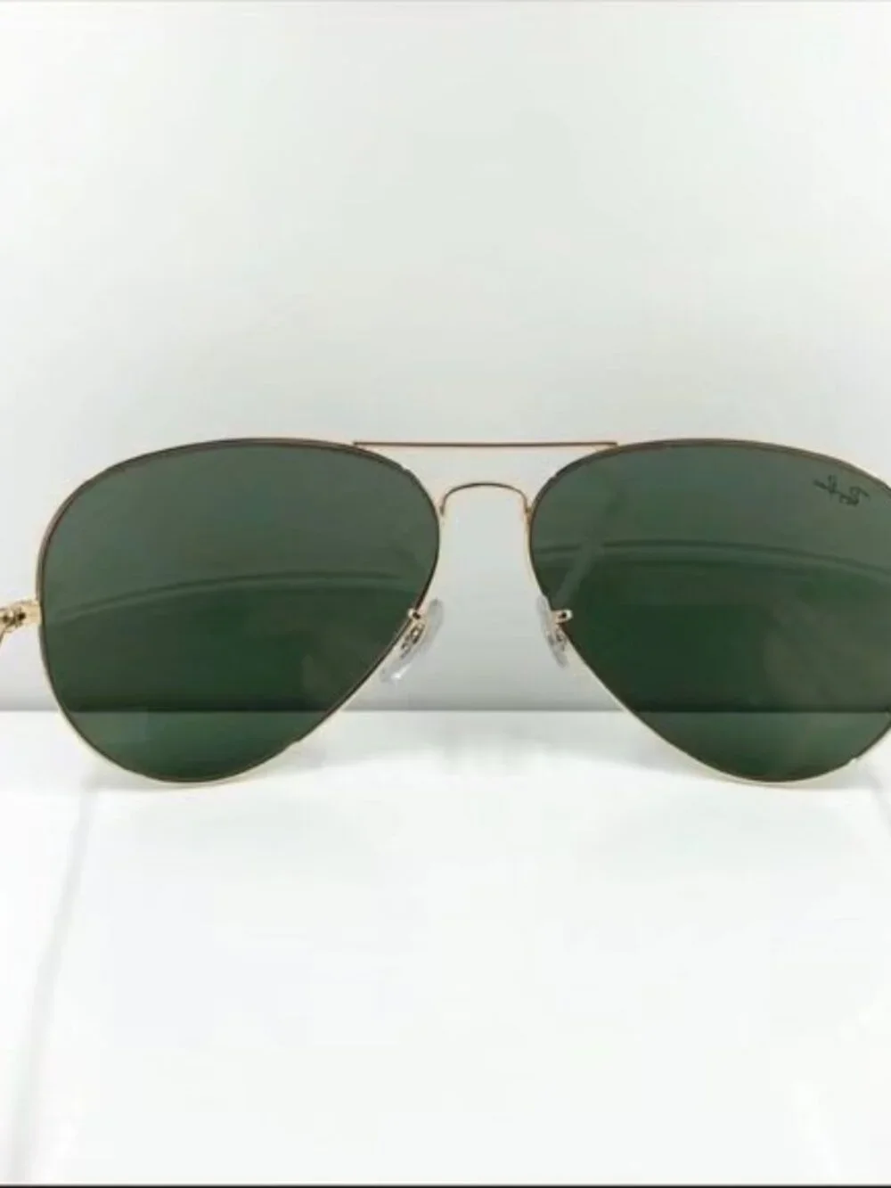 Ray-Ban 3025 Green Aviator Sunglasses 58mm - Picture 5 of 5